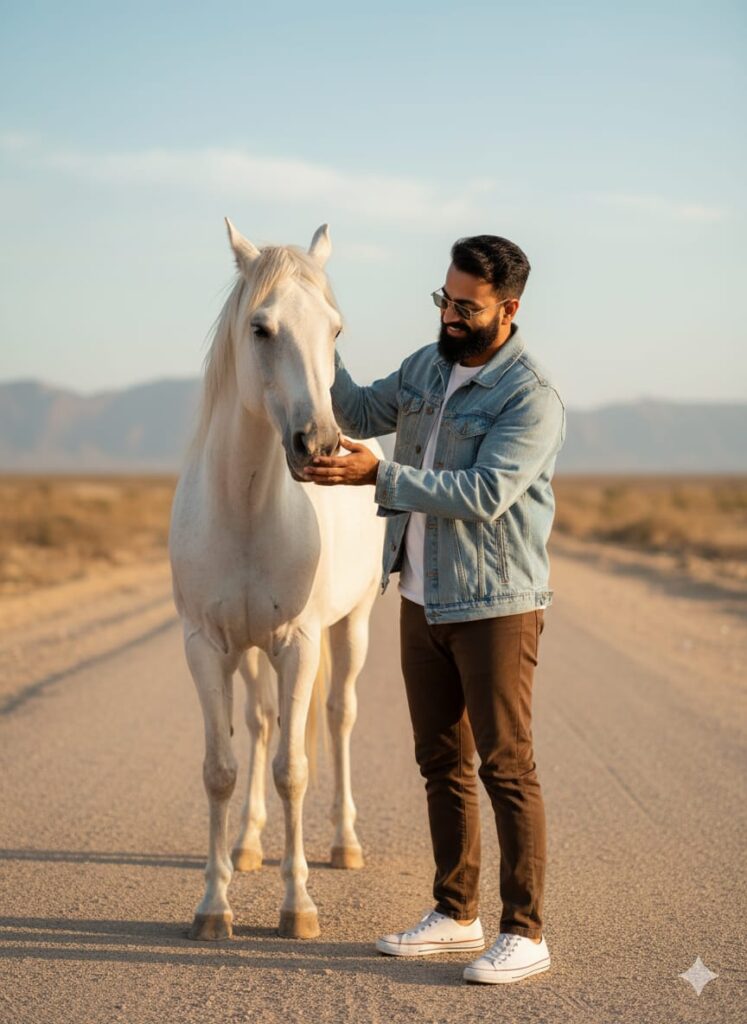 Google Gemini Ai Photo Prompts 2025 - Retro Horse Boys Stylish Prompts