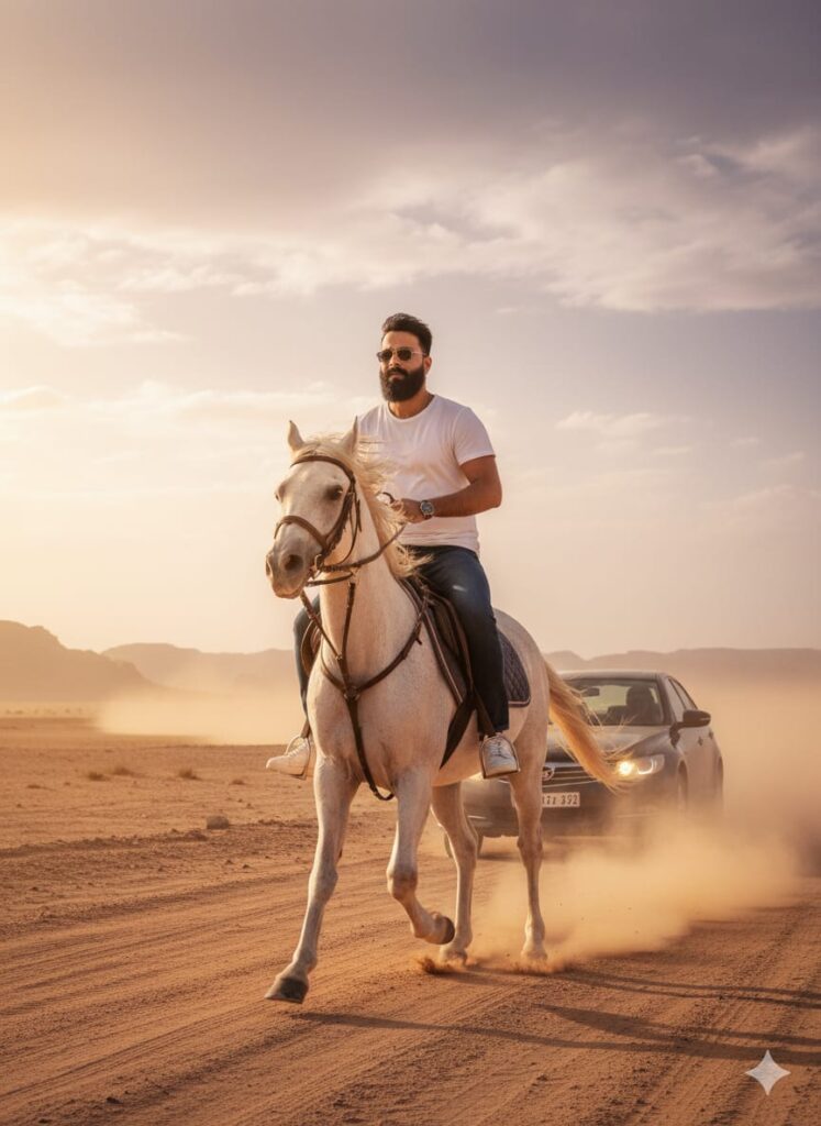 Google Gemini Ai Photo Prompts 2025 - Retro Horse Boys Stylish Prompts