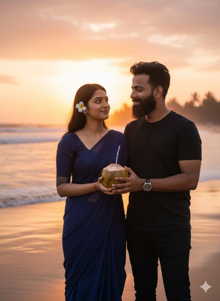 Best Google Gemini Ai Prompts to Create Romantic Couple Portrait in Full HD