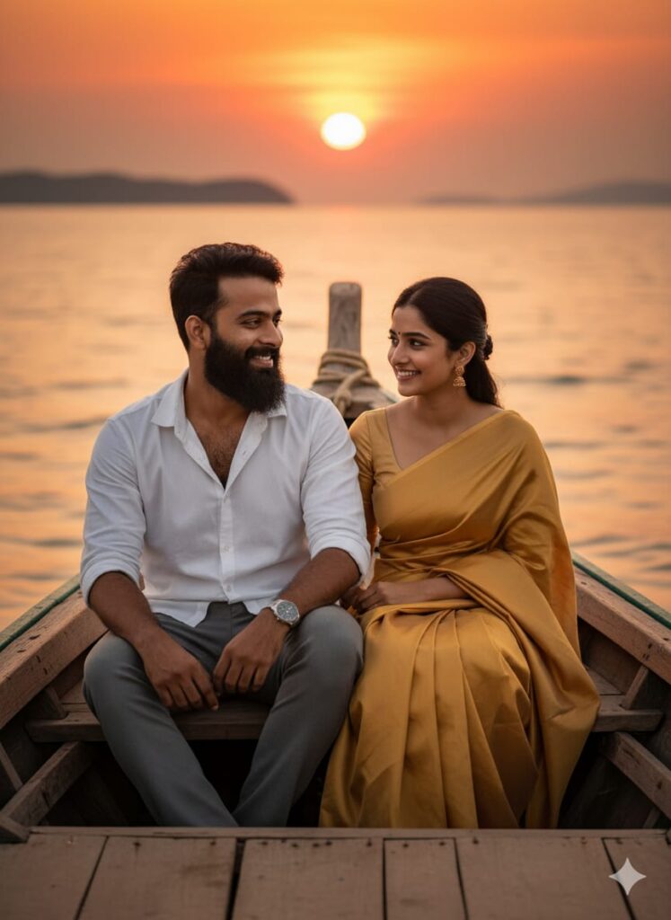 Best Google Gemini Ai Prompts to Create Romantic Couple Portrait in Full HD