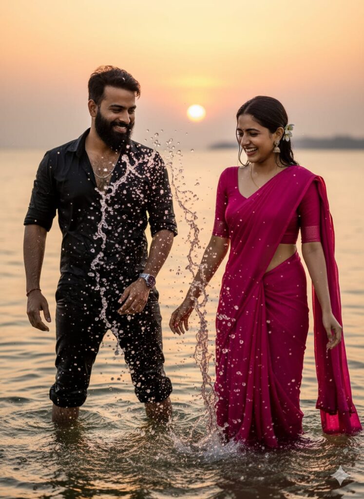 Best Google Gemini Ai Prompts to Create Romantic Couple Portrait in Full HD