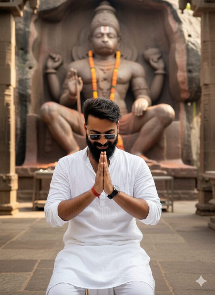 Google Gemini Ai Photo Prompts 1 Click – Retro God Hanuman Ai Prompts