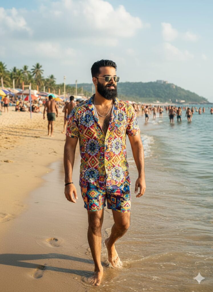 Google Gemini Retro Styles Goa Beach Ai Prompt - Gemini Ai Photo Editing