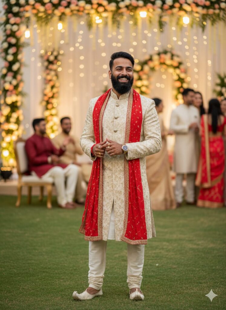 Types Of Wedding Dresses For Male Indian, Created By Google Gemini Ai Prompts