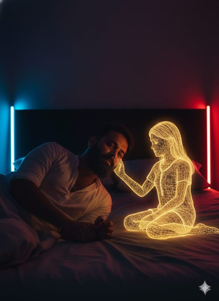 Trending Neon Ghost Photo and Video Create - Google Gemini Ai Prompts