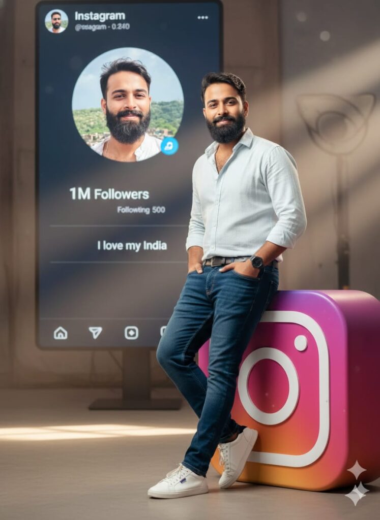 Google Gemini Trending Instagram Logo Ai Photo Editing Prompts,100% Face Match