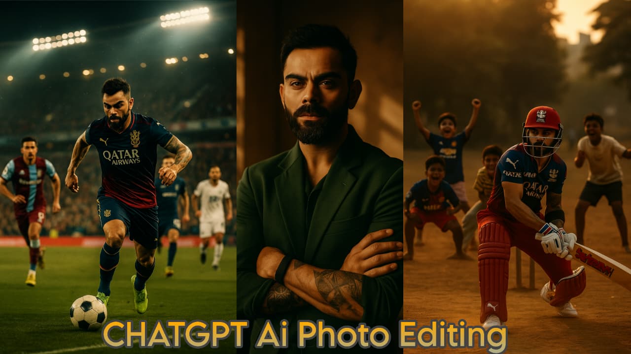 ChatGpt Virat Kohli Ai Photo Editing Prompts