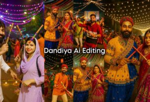 Dandiya Raas AI Photo Editing