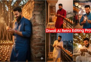 Google Gemini Diwali Ai Photo Editing Prompt 2025 -  Retro Boys Diwali Photo Editing