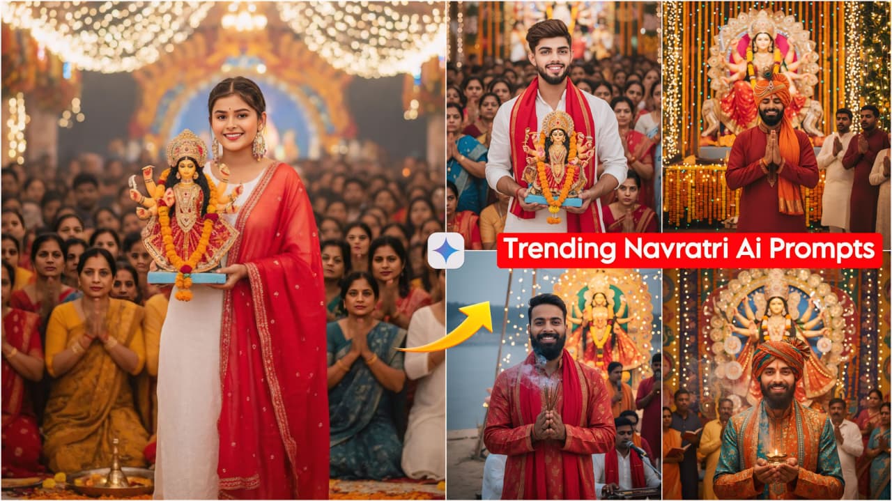 Google Gemini Navratri Ai Photo Editing Prompts 2025 - Navratri Prompts