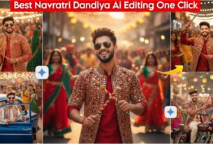 Google Gemini Navratri Garba Ai Photo Editing 2025 - Dandiya Ai Prompts