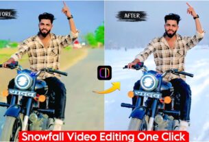 Snowfall Video Editing - How To Make a Snowfall Effect Video