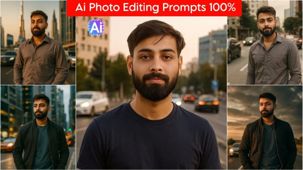 ChatGPT Highway Photo Shoot Ai Editing Prompts - Handsome Looking Ai Prompts