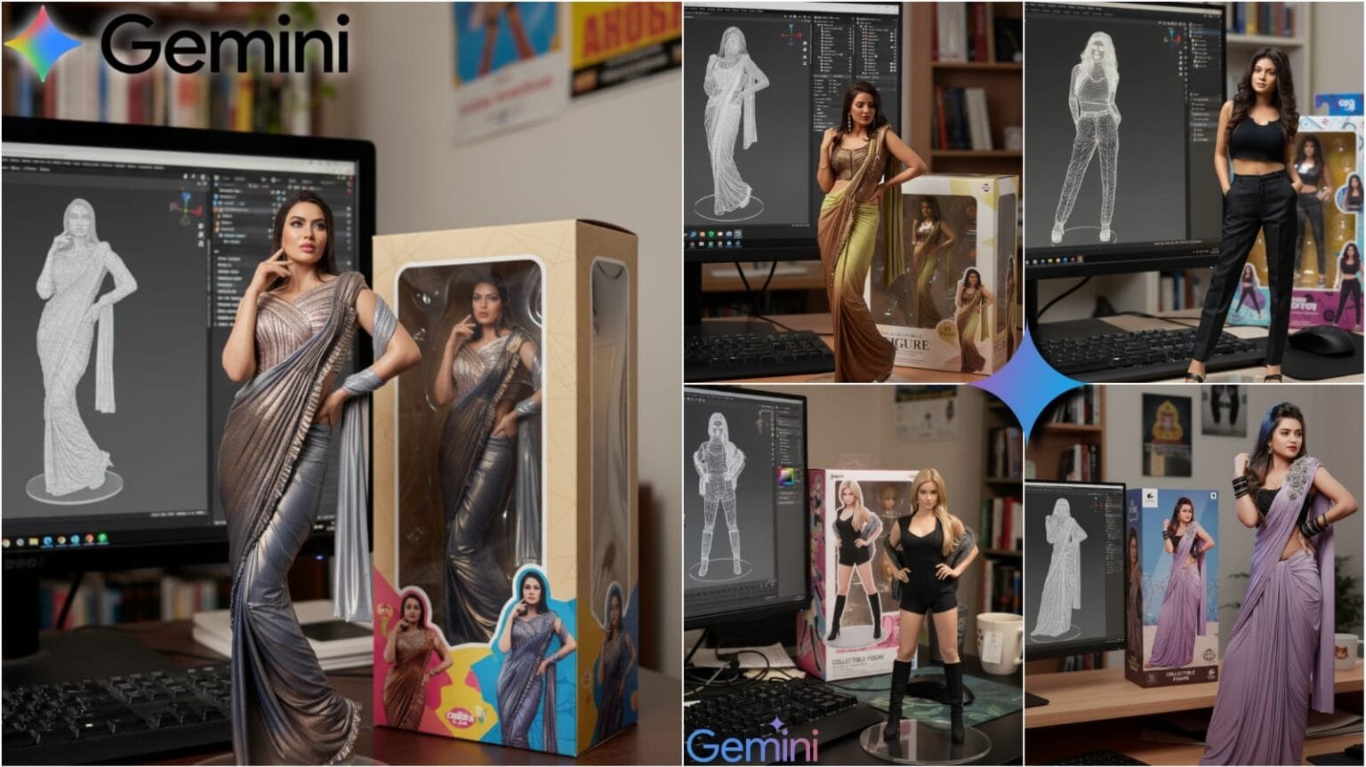 How To Edit Photos Into 3D Miniatures Google Gemini Al