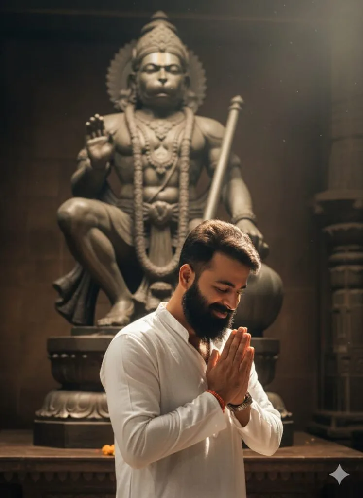 Google Gemini Ai Photo Prompts 1 Click – Retro God Hanuman Ai Prompts