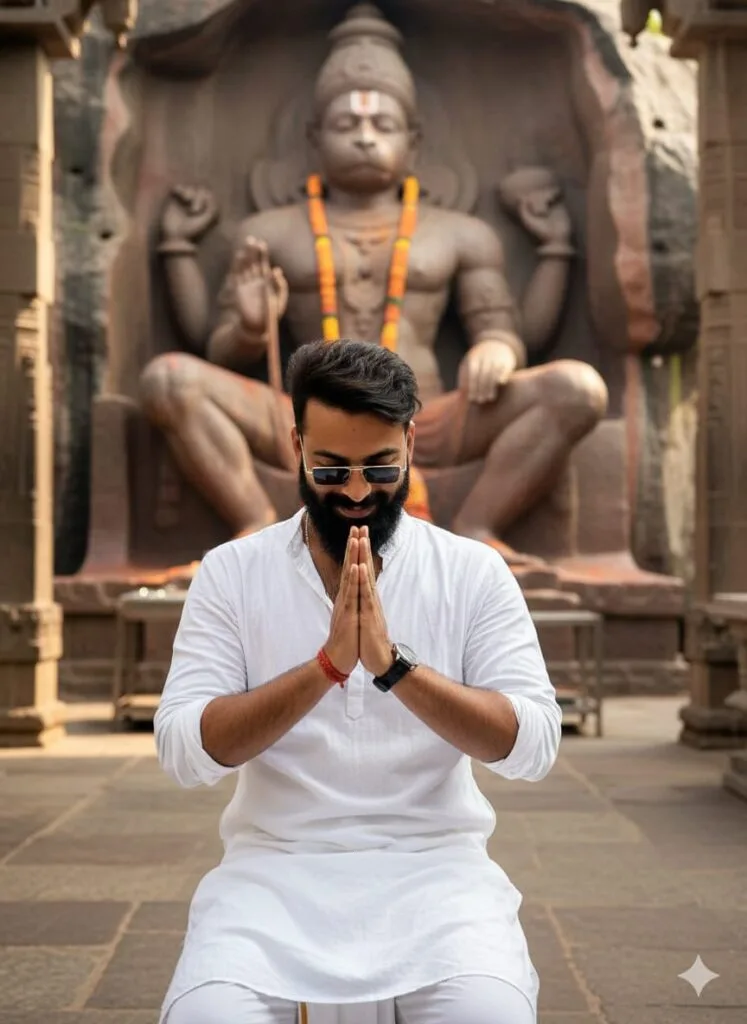 Google Gemini Ai Photo Prompts 1 Click – Retro God Hanuman Ai Prompts