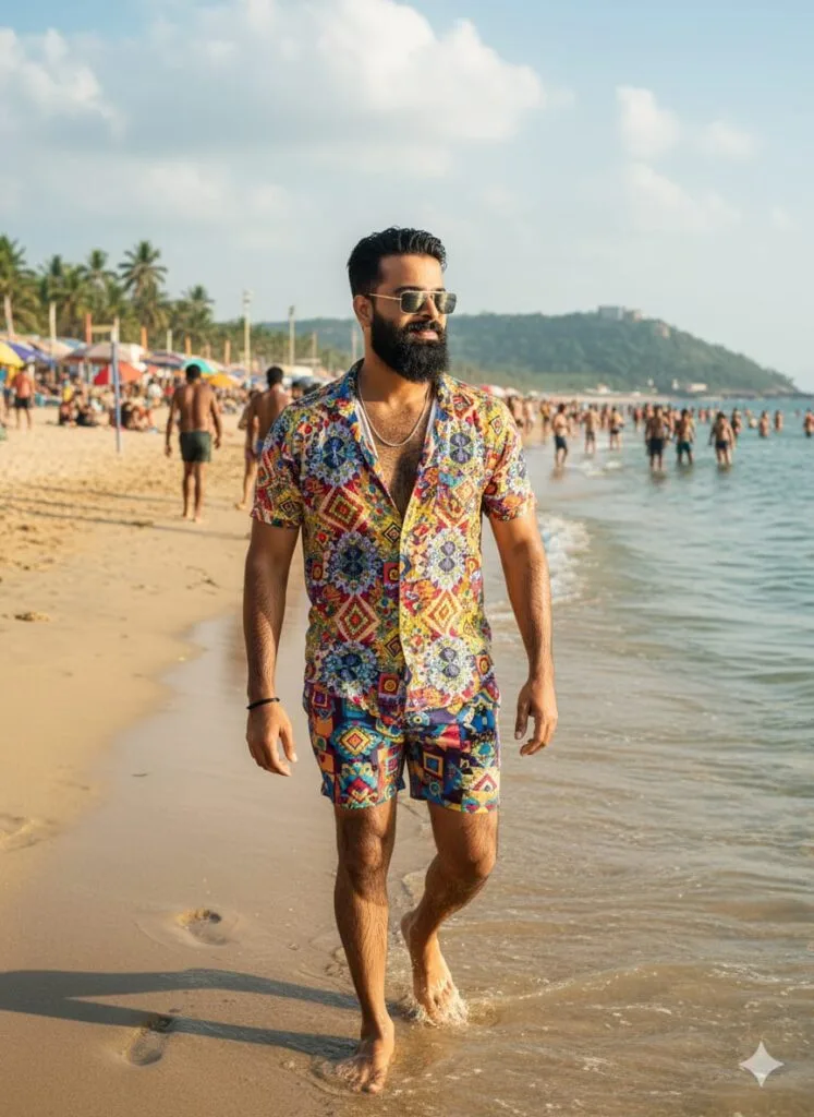 Google Gemini Retro Styles Goa Beach Ai Prompt - Gemini Ai Photo Editing