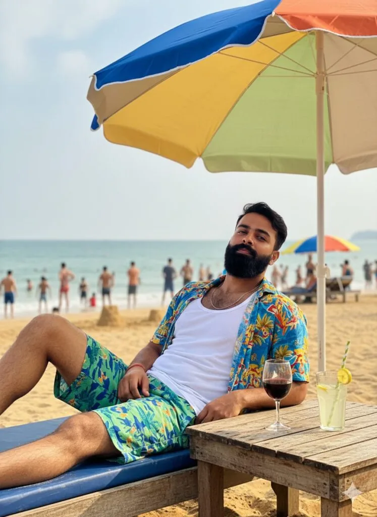 Google Gemini Retro Styles Goa Beach Ai Prompt - Gemini Ai Photo Editing