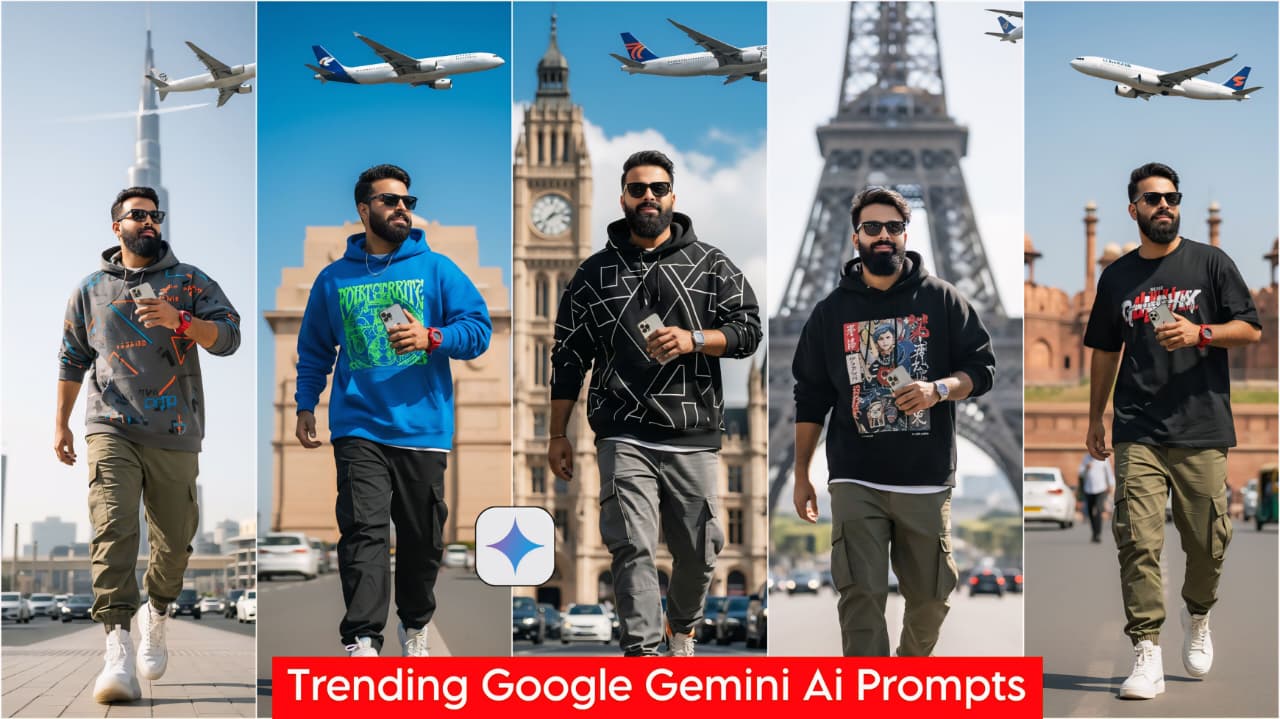 Google Gemini Stylish Funky Look Ai Prompts - Ai Prompts For Boys