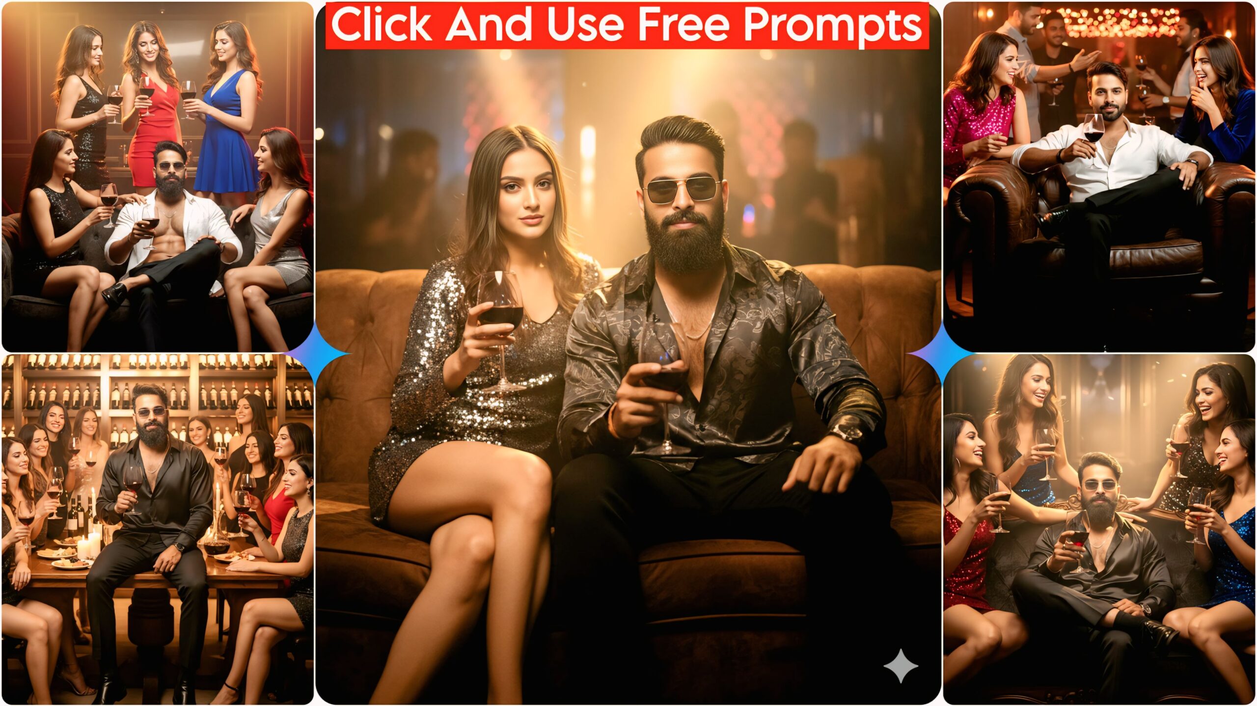 Ai Photo Editing Night Club Prompts - Google Gemini Ai Editing