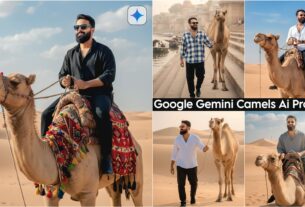Google Gemini Retro Camels Boys Stylish Ai Prompts 2025