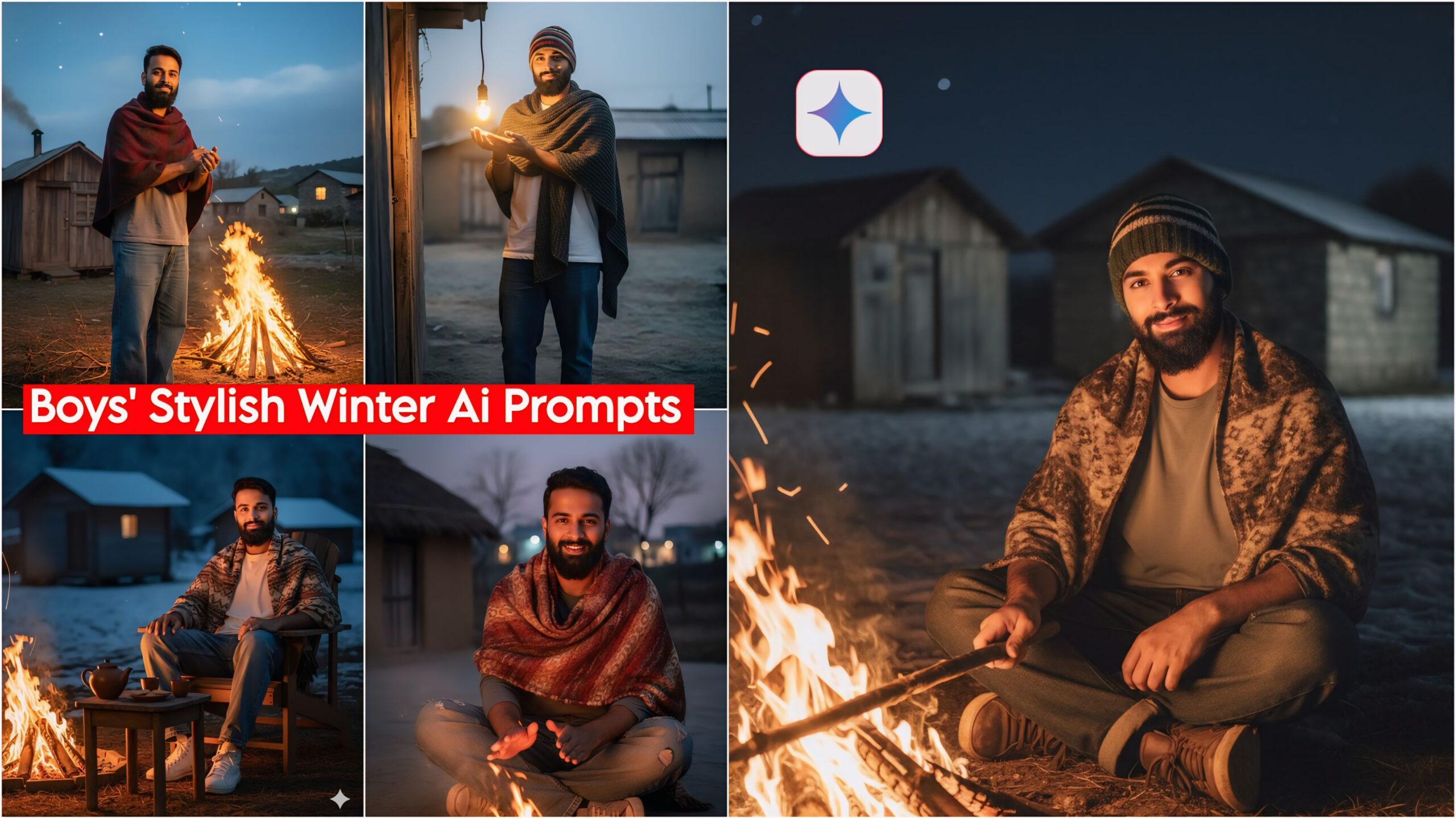 Google Gemini Winter Ai Photo Editing Prompts 2025