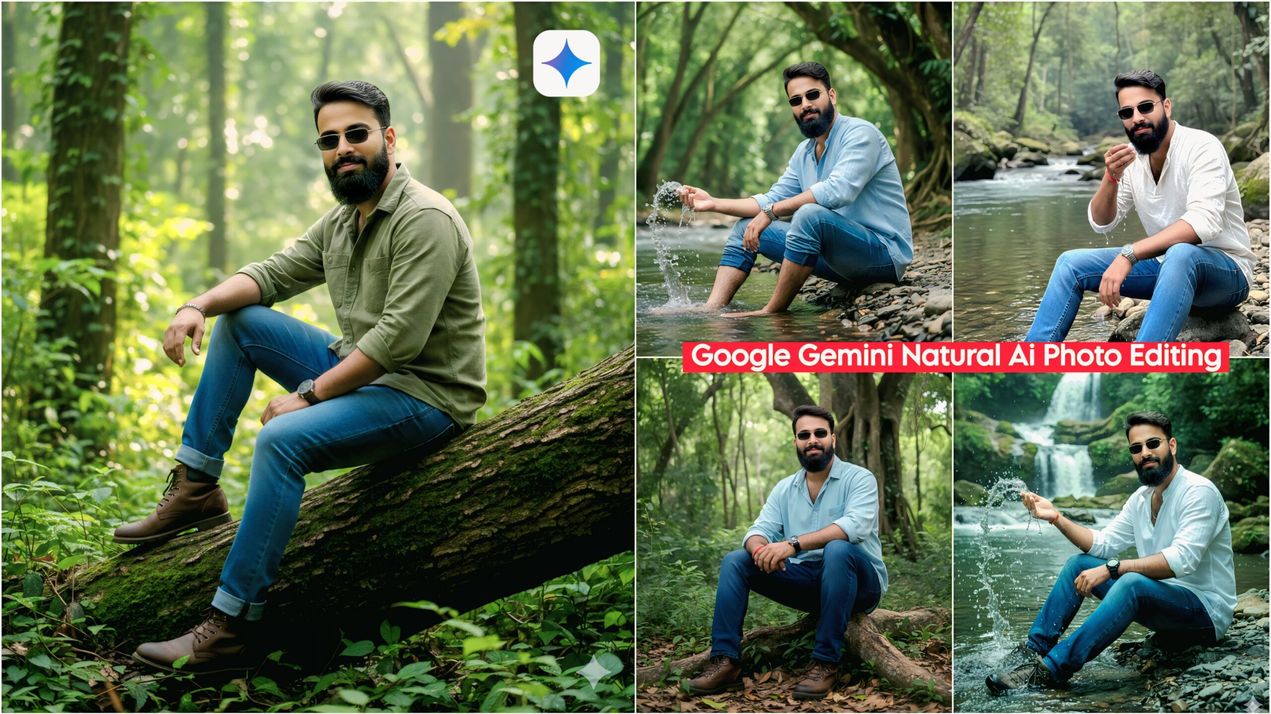 Natural Realistic Ai Photo Editing 100% Face Match