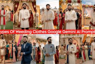Types Of Wedding Dresses For Male Indian, Created By Google Gemini Ai Prompts