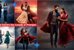 Viral AI Photo Editing Prompts Create Sky Couple Images 8K Photos in Seconds