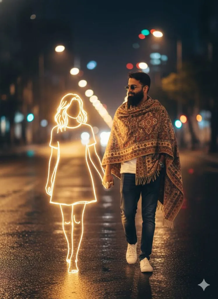 Google Gemini Boy Stylish Neon Ai Photo Editing Prompts 2025