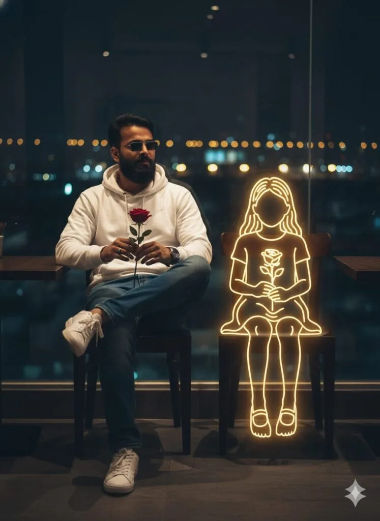 Google Gemini Boy Stylish Neon Ai Photo Editing Prompts 2025