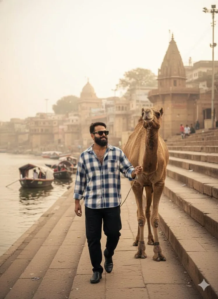 Google Gemini Retro Camels Boys Stylish Ai Prompts 2025