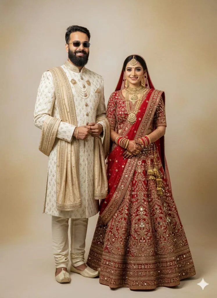 Google Gemini Indian Wedding Couple Ai Photo Editing Prompts