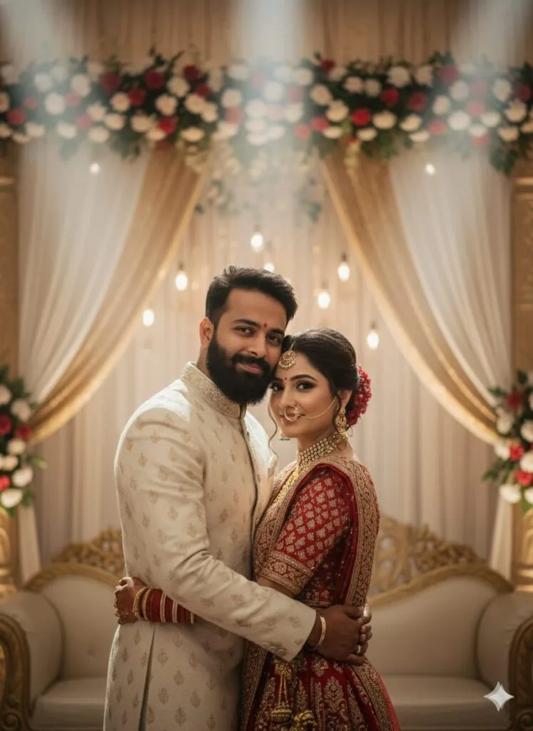 Google Gemini Indian Wedding Couple Ai Photo Editing Prompts