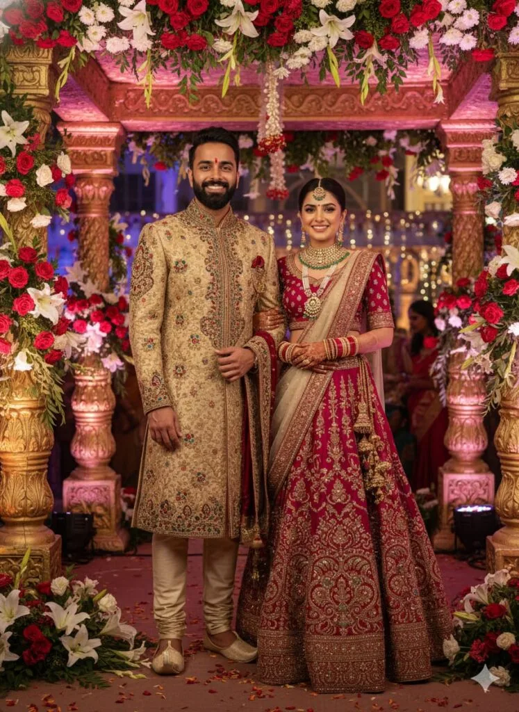 Google Gemini Indian Wedding Couple Ai Photo Editing Prompts