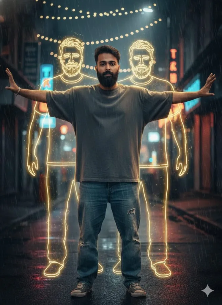 Neon Ghost Photo and Video Generator Ai Prompts, Google Gemini Ai Photo Editing
