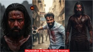 100% Faces Matching, Google Gemini Dhurandhar Ai Photo Editing Prompts