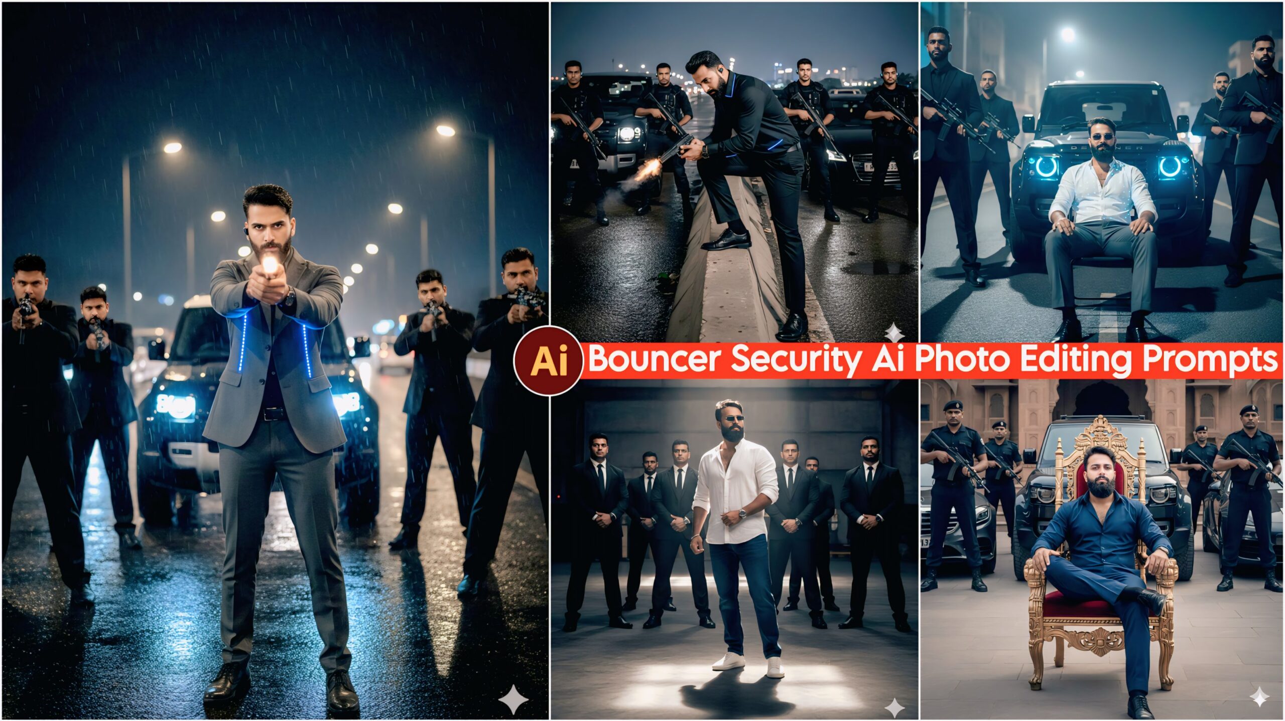 Google Gemini Bouncer Security Ai Photo Editing Prompts - 100% Realistic