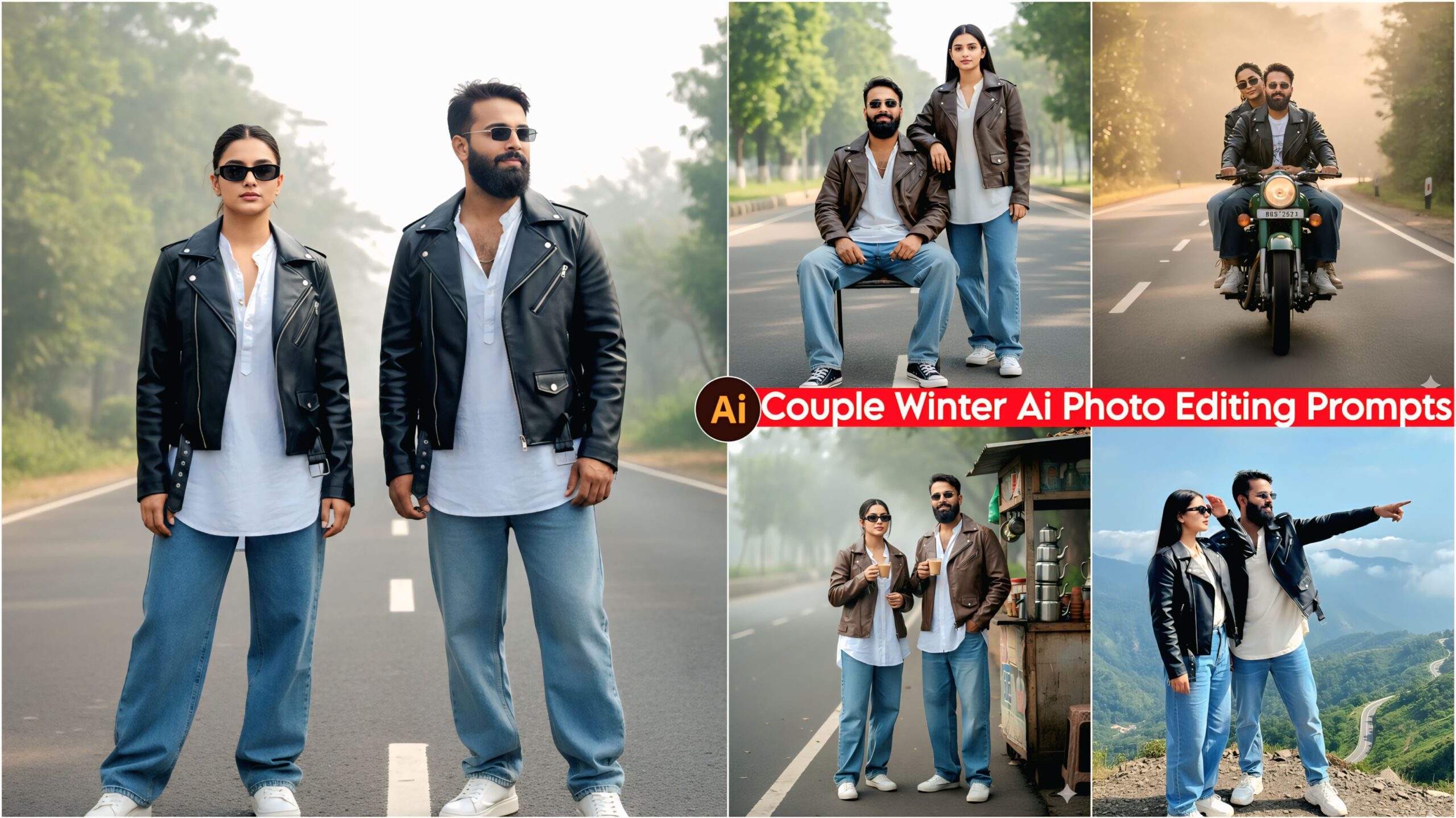 Google Gemini Couple Winter Ai Photo Editing Prompts Just 1 Click