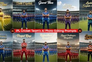Google Gemini IPL Cricket Teams Ai Photo Editing Prompt, 100% Face Match