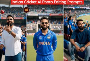 Google Gemini India Cricket Ai Photo Editing Prompt, 100% Face Matching