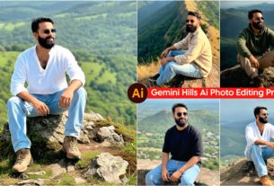 Google Gemini Natural Hills Ai Photo Editing Prompt 100% Face Match