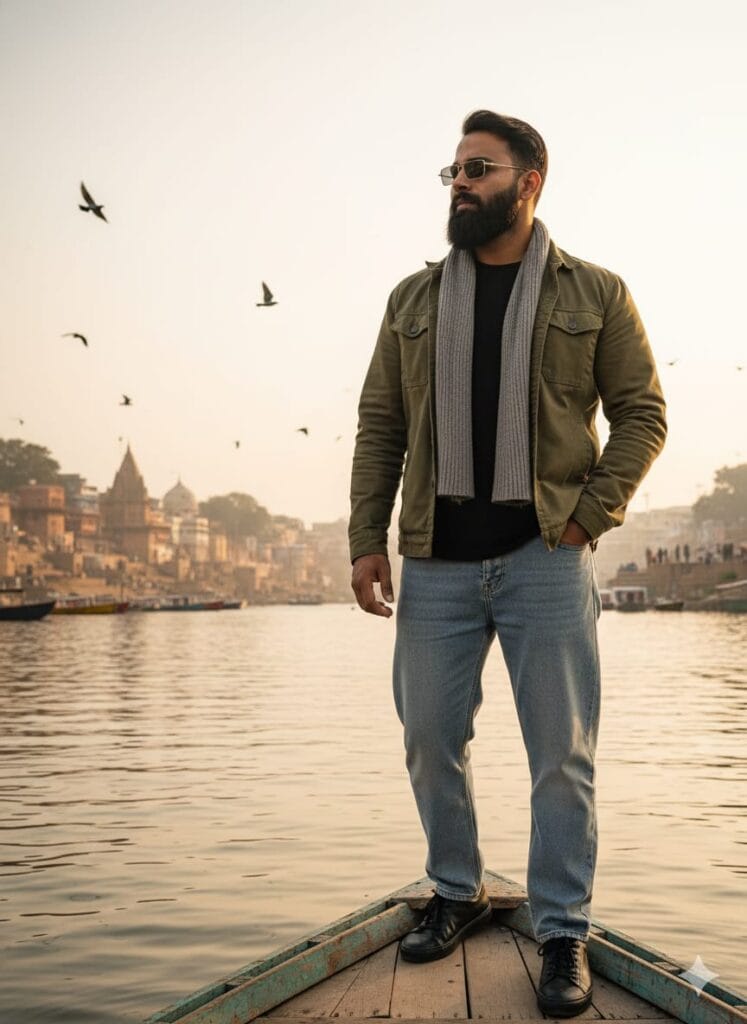 Google Gemini River Boat Ai Photo Editing Prompts, 100% Face Realistic Matching