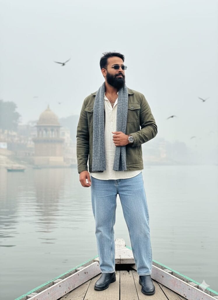 Google Gemini River Boat Ai Photo Editing Prompts, 100% Face Realistic Matching