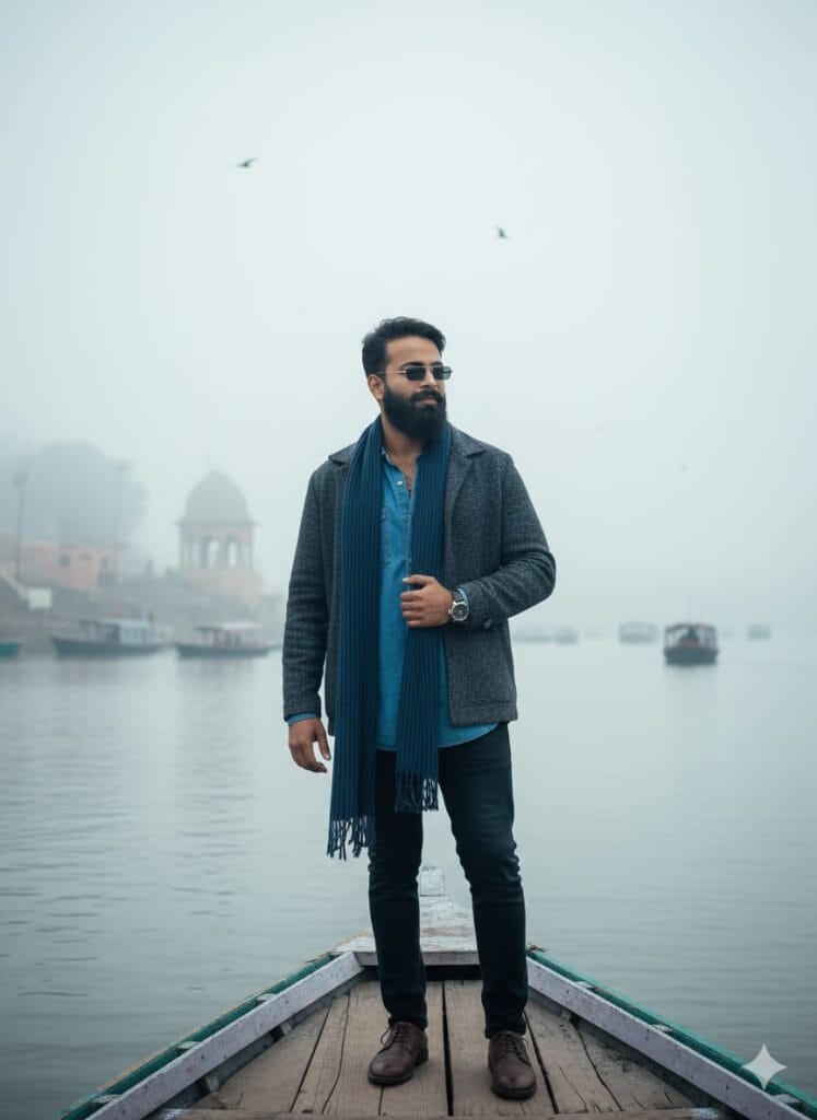 Google Gemini River Boat Ai Photo Editing Prompts, 100% Face Realistic Matching