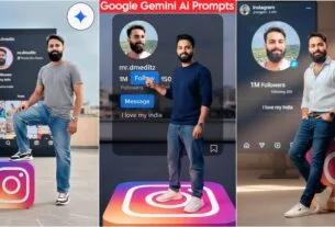 Google Gemini Trending Instagram Logo Ai Photo Editing Prompts,100% Face Match
