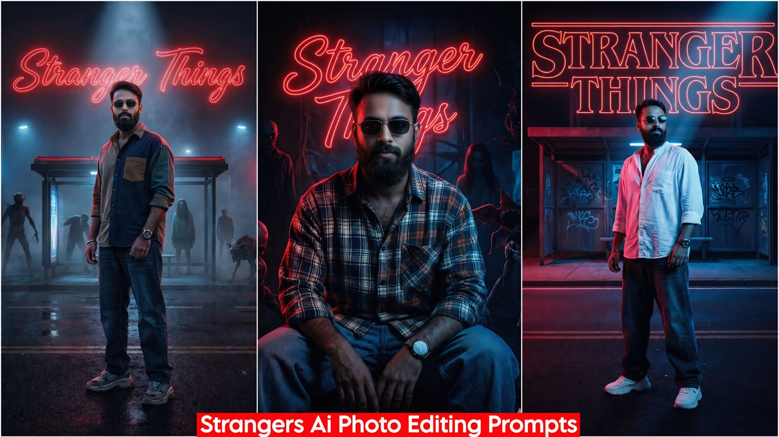 How To Create Stranger Things Ai Photo Editing, Google Gemini 100% Working