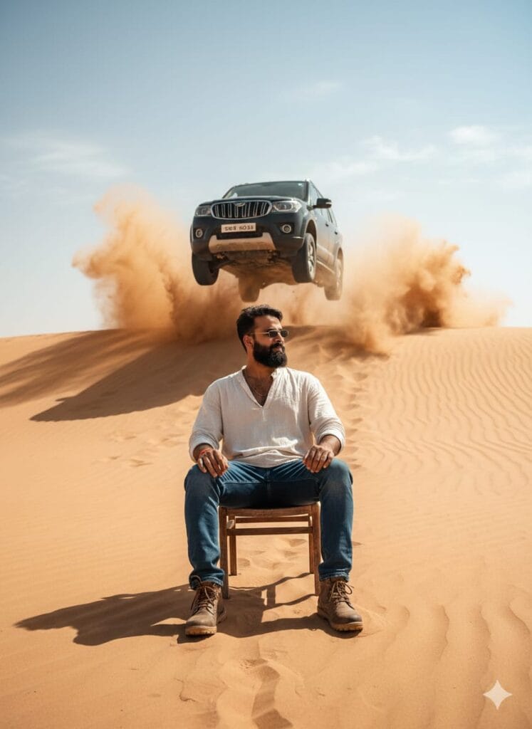 Instagram Trending Car Jumping Ai Video Editing - Google Gemini Ai Prompts 100% Working