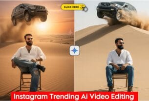 Instagram Trending Car Jumping Ai Video Editing - Google Gemini Ai Prompts