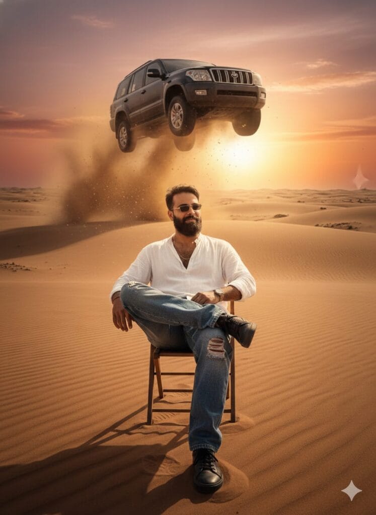 Instagram Trending Car Jumping Ai Video Editing - Google Gemini Ai Prompts 100% Working